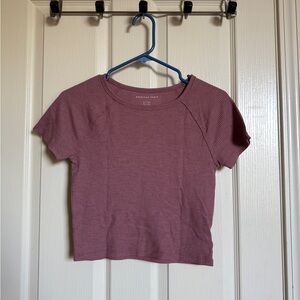 American Eagle Outfitters Women's Mauve Top